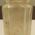Clear Rectangular Octagonal Glass Bottle