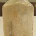 Small Clear Rectangular Glass Bottle