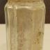 Clear Rectangular Octagonal Glass Bottle