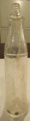 Clear Round Glass Bottle