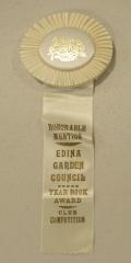 Edina Garden Council Award Ribbon
