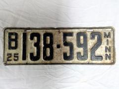 Plate, License
