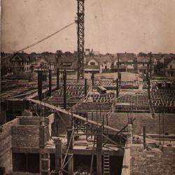 Washington School 1870 where Court House stands