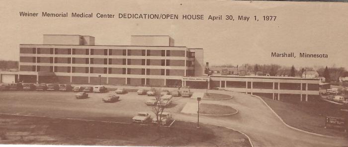 Program for Dedication of Weiner Memorial Medical Center, 1977