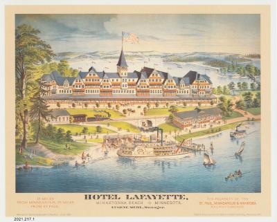 Hotel Lafayette, 1883