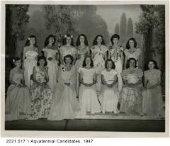 Aquatennial Candidates