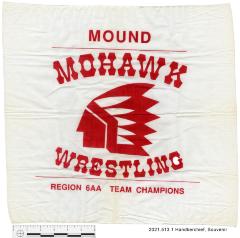 Mohawk Wrestling Souvenir Handkerchief