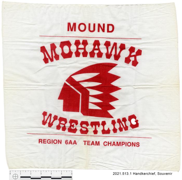 Mohawk Wrestling Souvenir Handkerchief