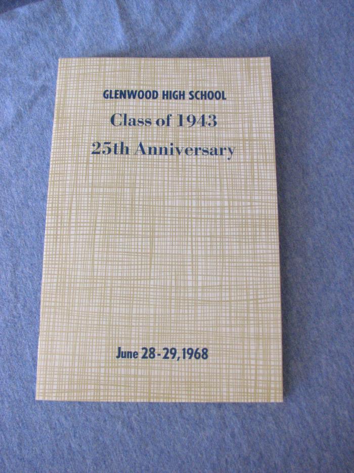 Glenwood High School Class of 1943 25 year class reunion.