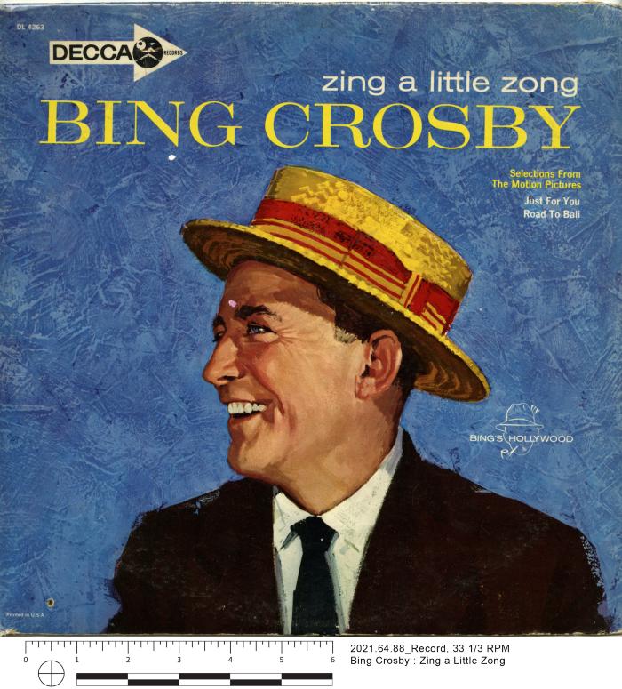Bing Crosby et. al. : Zing A Little Zong