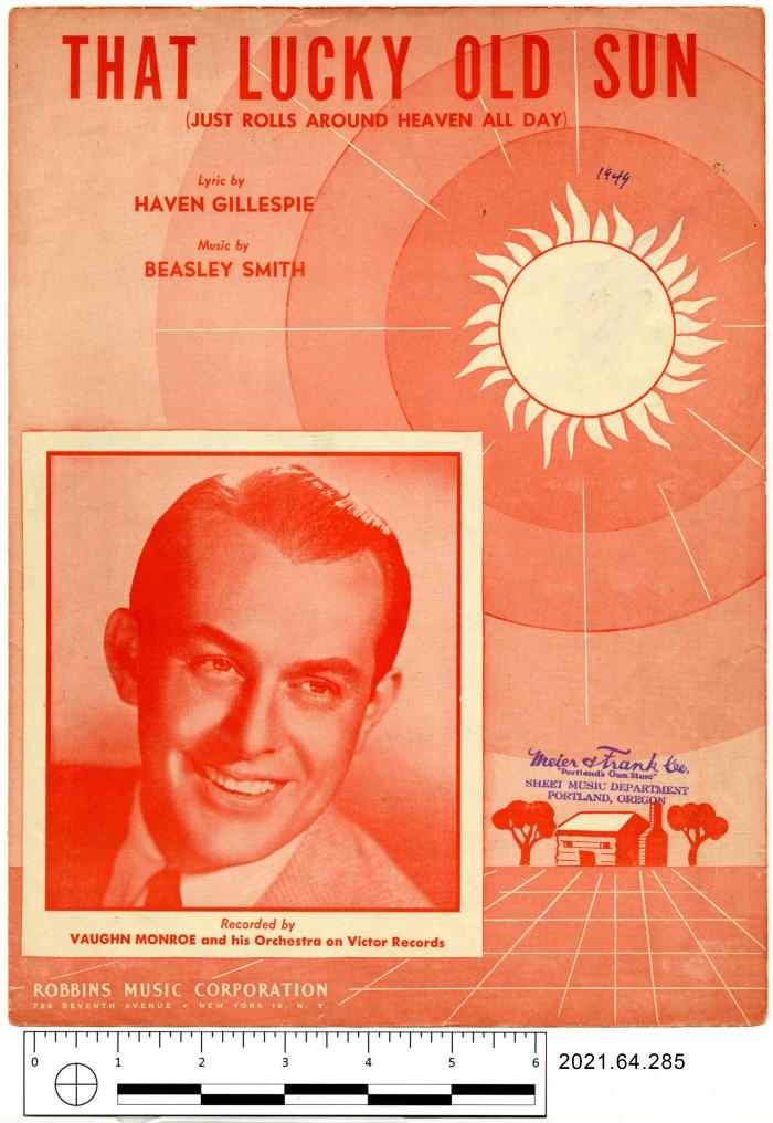That Lucky Old Sun (Just Rolls Around Heaven All Day)