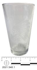 Mound Mohawks Tumbler (Drinking Glass)