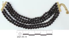 Patty Andrew's Faux Jet Necklace