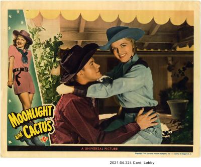 Andrews Sisters Lobby Card for Moonlight and Cactus