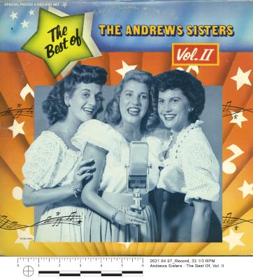 The Andrews Sisters : The Best of, Vol. II