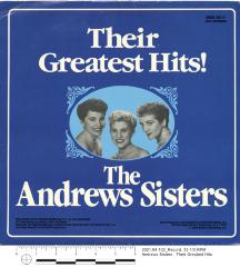 The Andrews Sisters : Their Greatest Hits