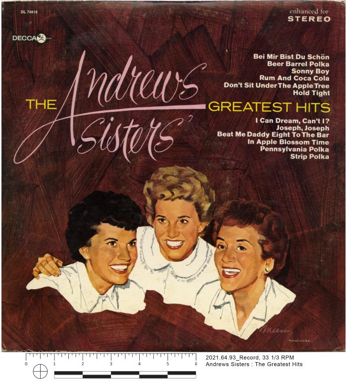 The Andrews Sisters : The Greatest Hits