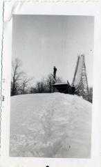 Ski jumping at Barsness Park 1958