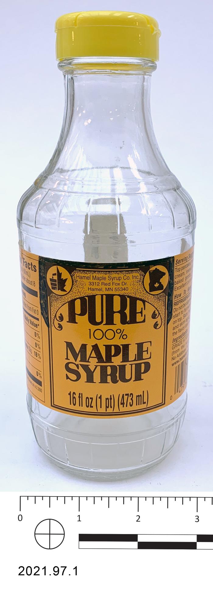 Hamel Maple Syrup Company Container