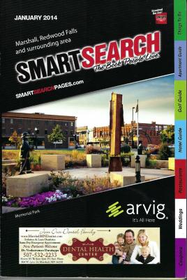 Arvid Smart Search Telephone Directory, Marshall, MN, 2014