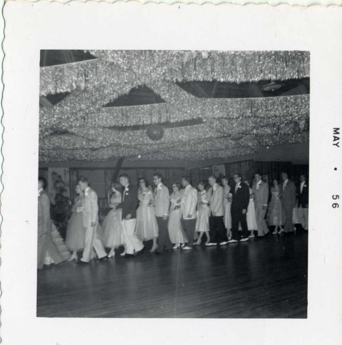 1956 Glenwood High School Prom