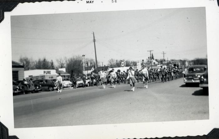Loyalty Day Parade in Glenwood - 1956