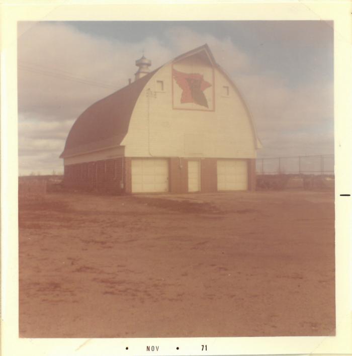 Poor Farm Barn at Coon Rapids High School