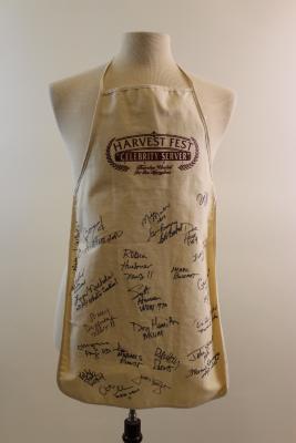 Apron, Harvest Fest "Celebrity Server," Churches United for the Homeless