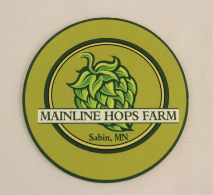 Coaster, "Mainline Hops Farm, Sabin, Minnesota."