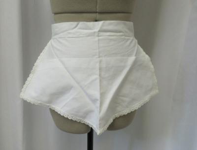 White Wedding Cocktail Apron