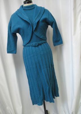 Teal Sweater Dress