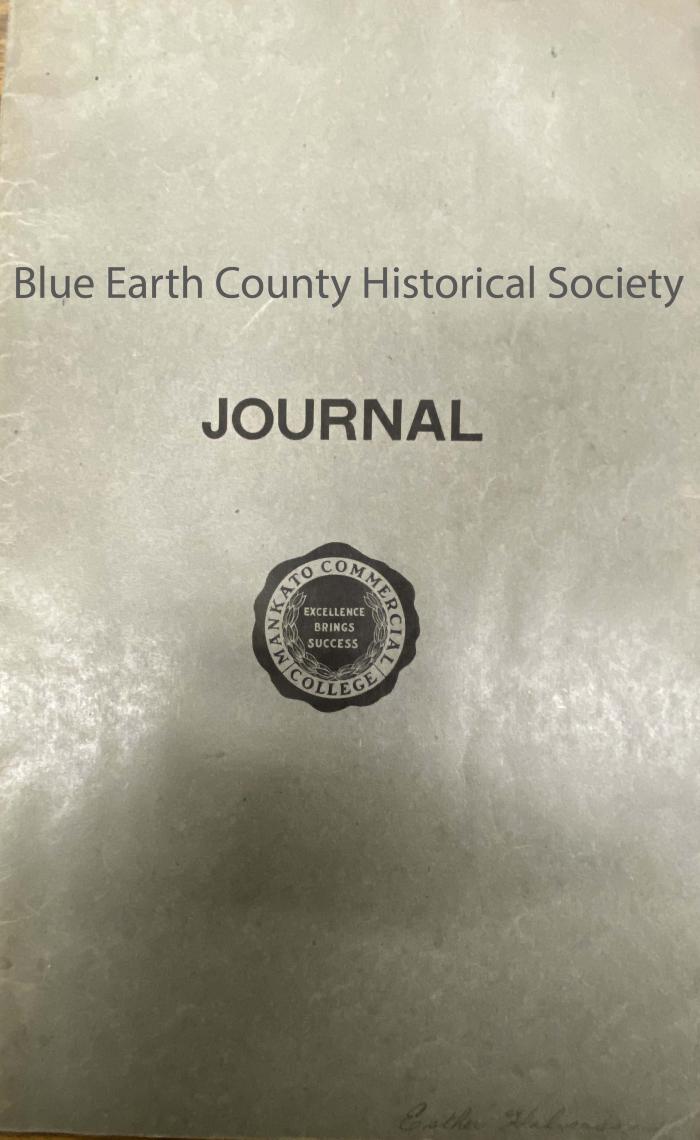 Journal, Esther Halverson