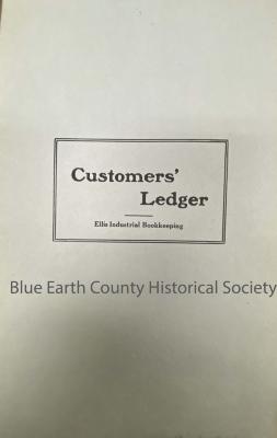 Customers' Ledger, Esther Halverson