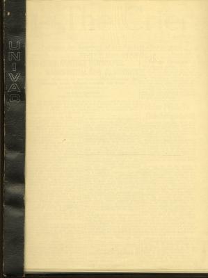 Serial, Newspaper, "The Crier", March 30th, 1930 to March 1931, Vol. 1 No. 1 to Vol. 2 No. 1