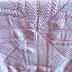 Pink crib bed covering