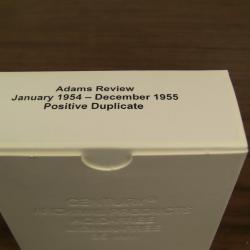 Adams Review