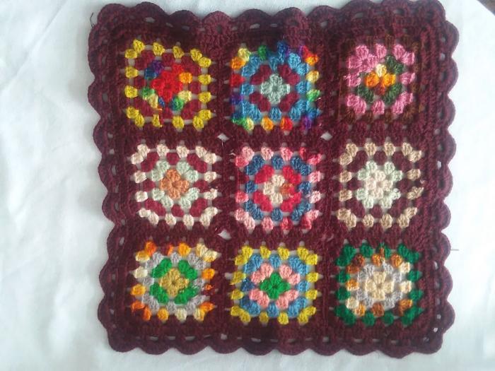 Afghan for doll bed