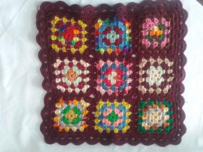 Afghan for doll bed