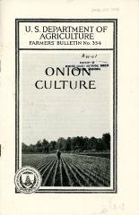 Farmers' Bulletin No. 354: Onion Culture 