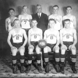 Hitterdahl Boys Basketball Team, 1936