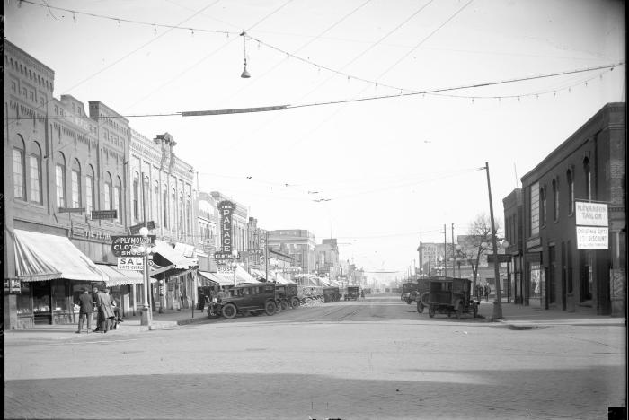 Downtown Moorhead, 1923