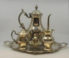 Silver Coffee Service Tray