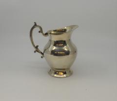 Silver Coffee Service Cream Pitcher