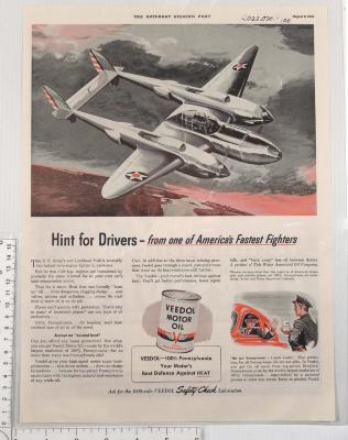 Hint for Drivers- from one of America's fastest fighters