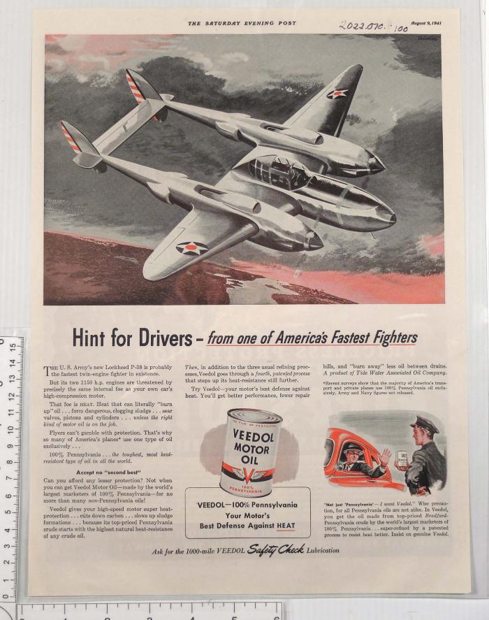Hint for Drivers- from one of America's fastest fighters