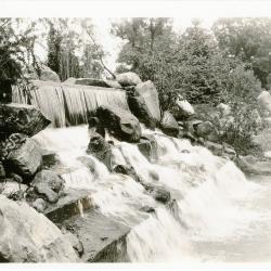 Cascading waterfall