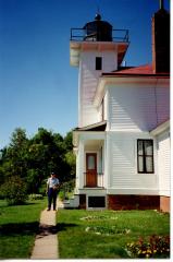 Donald Weber by Lighthouse