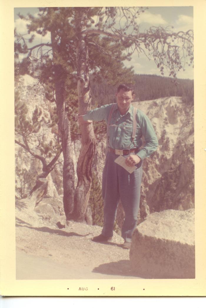 Donald Weber in Yellowstone