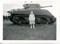 Mary Weber with Tank