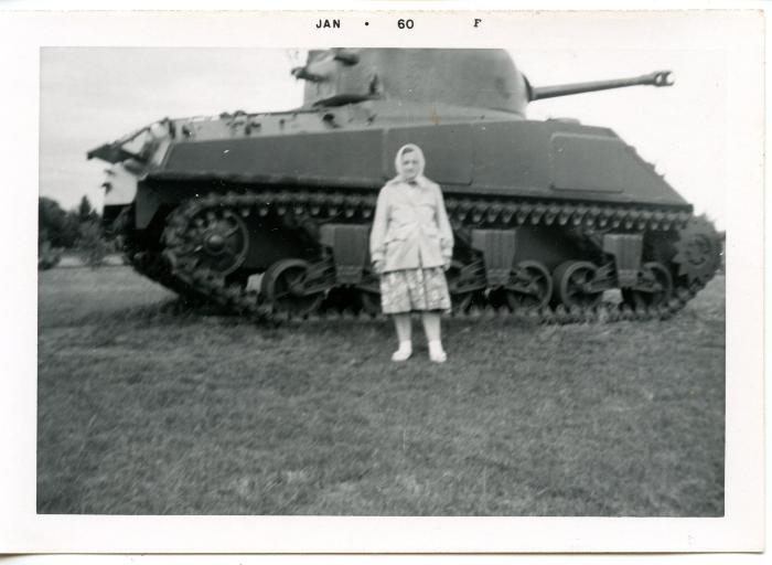 Mary Weber with Tank